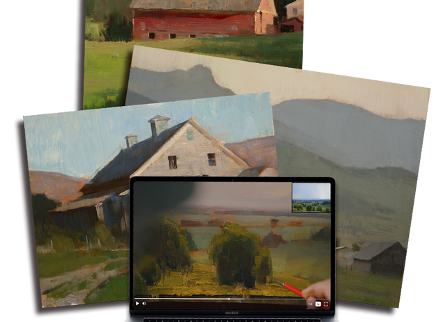 Barns and Architecture in the Landscape: A Painting Course